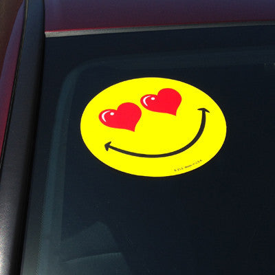 Happy Face w/ Heart eyes - 12pk {EZ100}