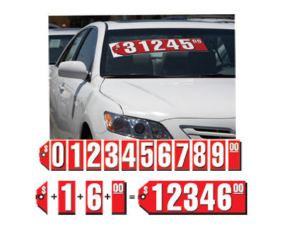 Red Tag Number {EZ180}