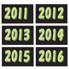 Chartreuse Fluorescent Lime Year Model Sign {EZ191}