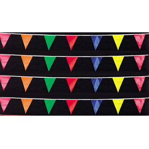 100ft. Fluorescent Pennants {EZ319}