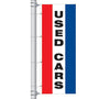 Everwave Vertical Slogan Flag - Double Face {EZ351DB}