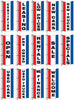 Vertical Slogan Drape Flag - Single Face {EZ359SI}