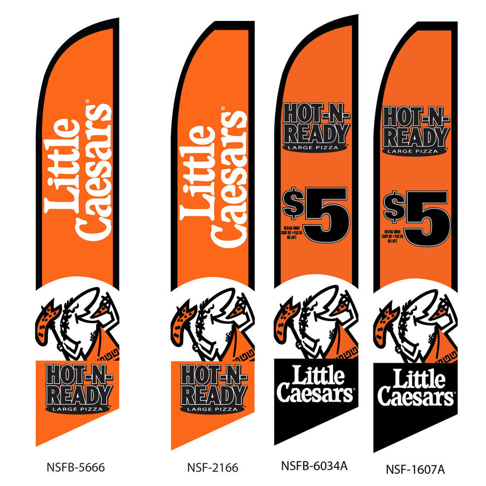 Super Novo Flag & Super Novo Banners - Little Caesars - Flag Only