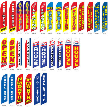 Super Novo Flags & Super Novo Banners - Real Estate - Flag only