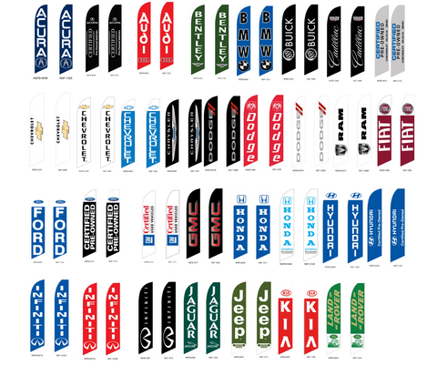 Super Novo Flag & Super Novo Banners - Auto Dealer I - Flag Only