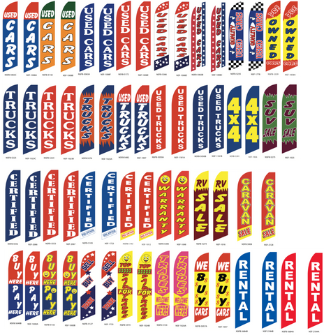 Super Novo Flag & Super Novo Banners - Used Car I-Flag Only